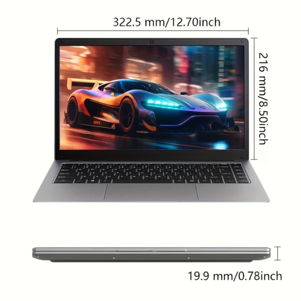 14 Inch Laptop Intel Celeron N3350 6GB RAM 64GB+128GB SSD Windows 10 - Image 6
