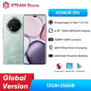 2024 Global Version HONOR X9c 5G Smart Phone Snapdragon 6 Gen 1 6,78" 120Hz AMOLED Display 108MP Batteria 6600mAh 2SIM Android14