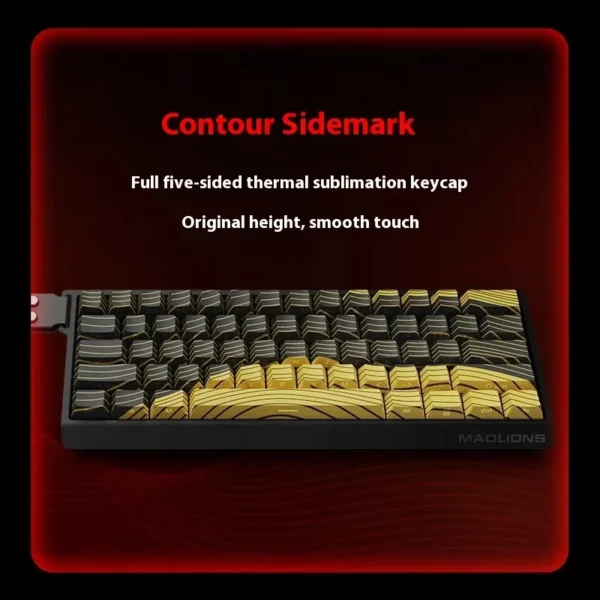 MADLIONS MAD 60/68HE Magnetic Switch Keyboard Wired Gaming Keyboard Hot Swap Rapid Trigger Custom Keyboard PC Gamer Accessories - Image 4
