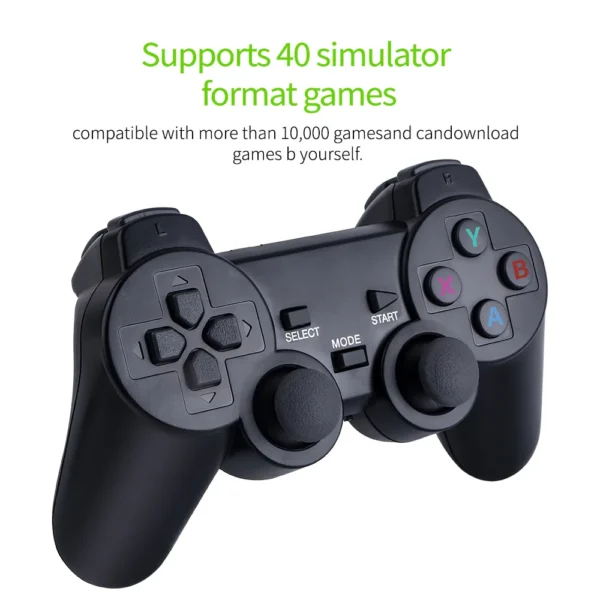Video Game Sticks M8 Console 2.4G Dual Wireless Controller Game Stick 4K 10000 games 64GB Retro game For Dropshiopping Xmas Gift - Image 3