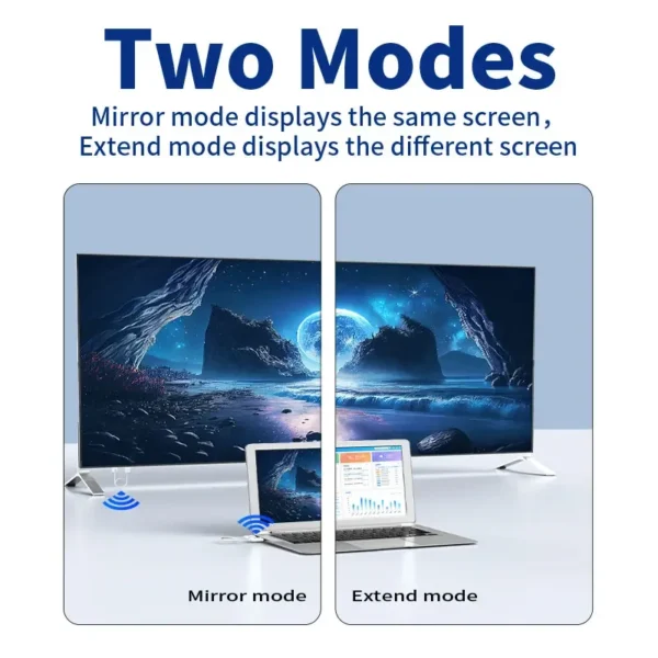 30m Wireless Transmission Video Transmitter and Receiver HDMI Extender Display Adapter Cable Screen Mirror for Camera PC To TV - Image 4