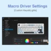 AULA F75 2.4G Wireless/Bluetooth/Wired Gaming Mechanical Keyboard RGB Customized 75% Layout OEM Profile Gasket Structure - Image 6