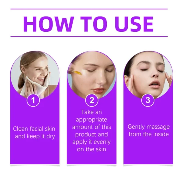 AHA+BHA Salicylic Acid Exfoliating Face Serum Deep Pore Cleansing & Gentle Surface Exfoliation Smooth Skin Brighten Complexion - Image 6