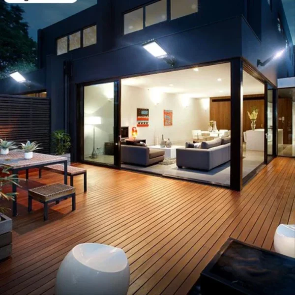 Solar Outdoor Led Courtyard Wall Lamp Human Body Induction Garden Terrace Garage Door Street Lamp 616 - Image 5