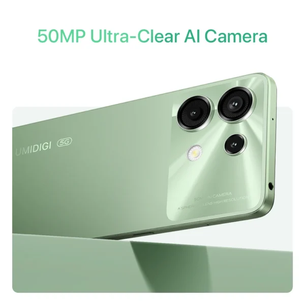 UMIDIGI G9 5G Android 14 Smartphone,UNISOC T765,12GB RAM(6+6GB),128GB ROM,5000mAh,50MP Clear Triple Camera,6.75” 90Hz Cell Phone - Image 5