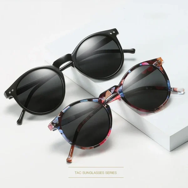 2025 Polarized Sunglasses Men Women Brand Designer Retro Round Sun Glasses Vintage Male Female Goggles UV400 Oculos Gafas De Sol - Image 2