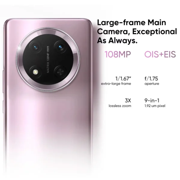 2024 Global Version HONOR X9c 5G Smart Phone Snapdragon 6 Gen 1 6,78" 120Hz AMOLED Display 108MP Batteria 6600mAh 2SIM Android14 - Image 4