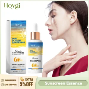 Sunscreen Essence SPF 60 UV Protector Reduce Tanning Improve Repairing Sunburn Outdoor Long-Lasting Sunblock Non-greasy Serum