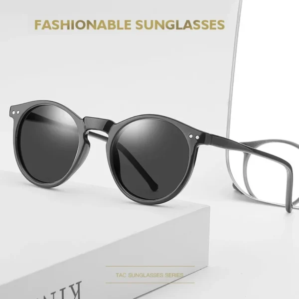 2025 Polarized Sunglasses Men Women Brand Designer Retro Round Sun Glasses Vintage Male Female Goggles UV400 Oculos Gafas De Sol - Image 3